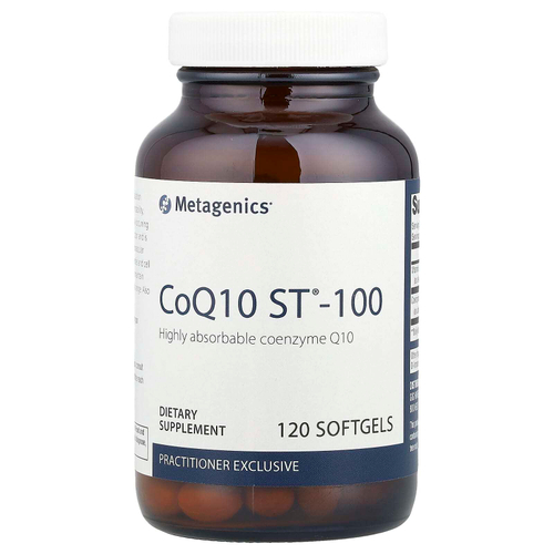 Metagenics, CoQ10 ST®- 100, 120 капсул