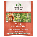 Organic India, Чай масала с тулси, 18 пакетиков, 37,8 г (1,33 унции)