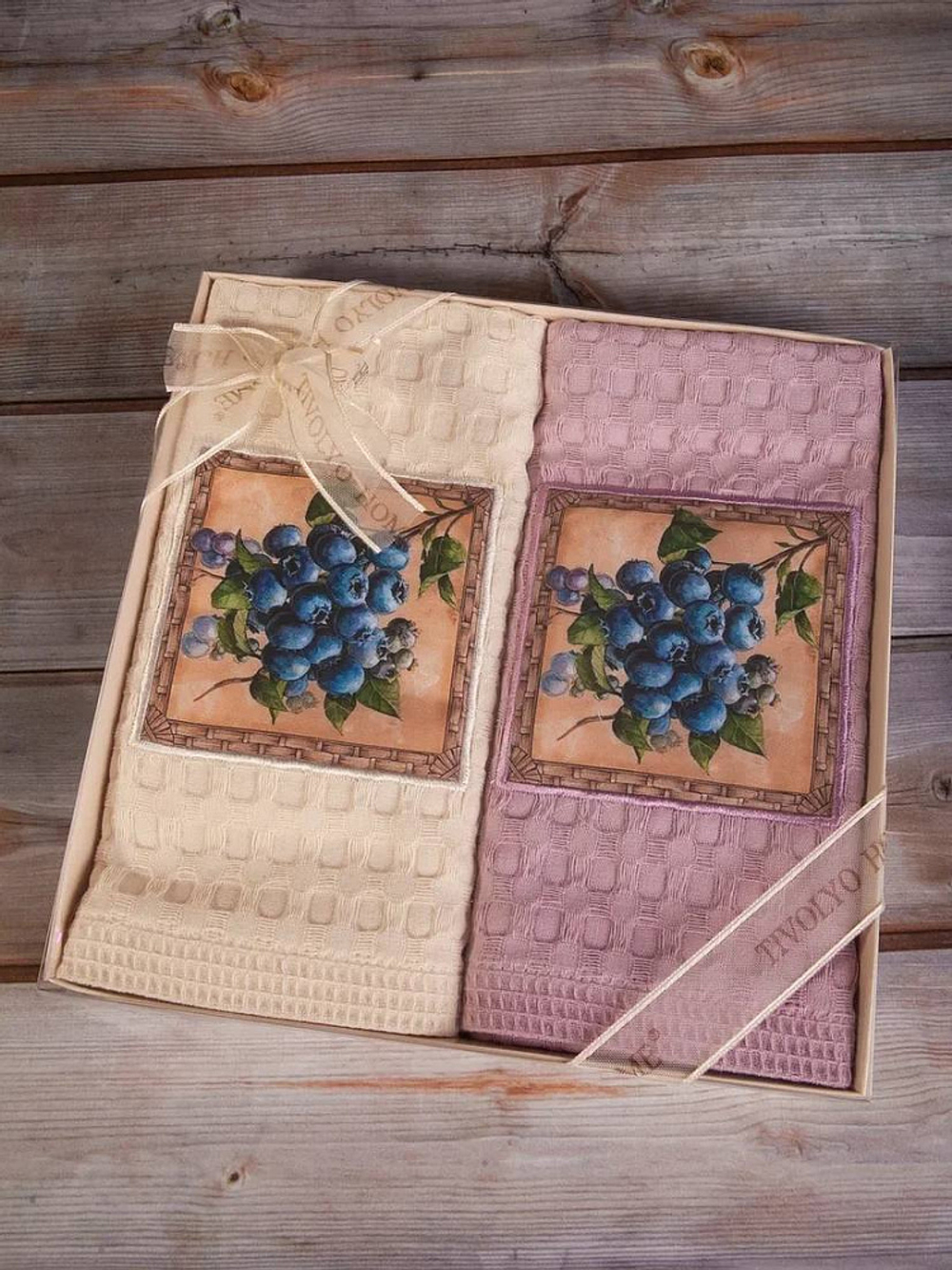 Набор кухонных полотенец 2шт 50x70 Tivolyo home Yaban