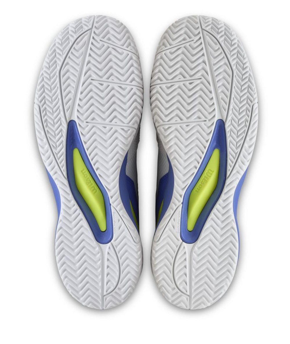 Теннисные кроссовки Wilson Rush Pro Ace - white/blue/yellow