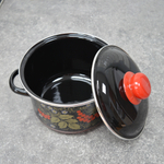 Набор кастрюль "Рябина" №19 черная