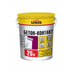 Грунтовка Юнис Бетон-контакт 20 кг