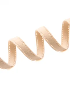 126 Туннельная лента оптом, двухшовная, 10 мм, телесный 126