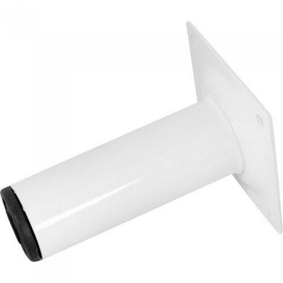 Опора мебельная EDSON PL-001 круглая 100*30 WHITE нерегулир, белая