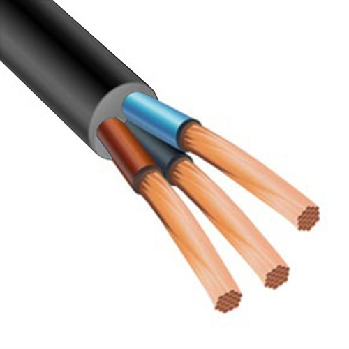 Провод соединительный ПВСнг(А)-LS 3х0,75 черный малодымный ГОСТ 7399 Конкорд ПВСнг(А)-LS 3х0,75 (ч)