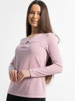 Блуза с кольцом Энне (сиреневая) Б15267-50М LT Collection