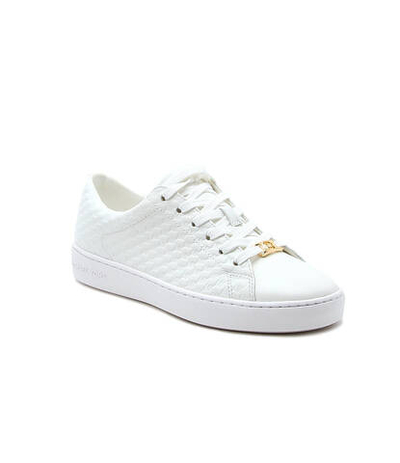 Кожаные кроссовки keaton lace up Michael Kors - белый(43T2KTFS2L)