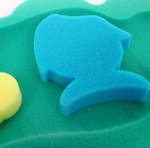 Губка для купания Bambola Maxi зеленый