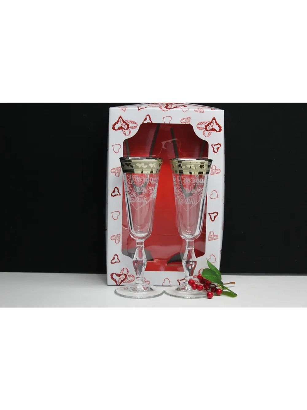 Свадебные бокалы "Ретро"