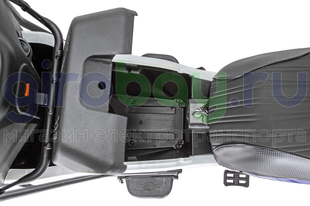 Электроскутер WENBOX U7 1500W (60V/45Ah) - Синий фото №12