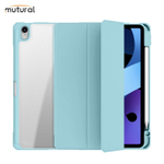 Чехол-книжка Mutural Folio Case для Apple iPad 10 (10.9) 2022 (полиуретан с подставкой) (голубой)