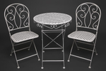 Стол Secret De Maison Patio стальной сплав, 60Dх70см, butter white