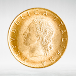 Italy 20 Lire 1982 R "Oak Branch", AU