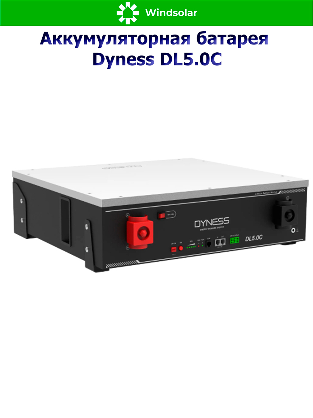Аккумуляторная батарея Dyness DL5.0C (100Ah / 51.2V / 5120Wh / LiFePO4)