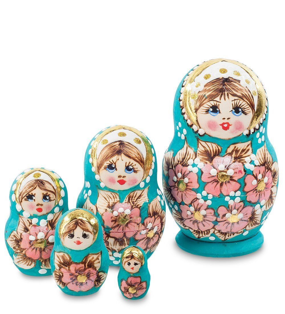 Народные промыслы МР-18/21-B Матрешка 5 м «Глаша» мал.