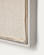 Maha Картина Белая с горизонтальной линией 82 х 102 см