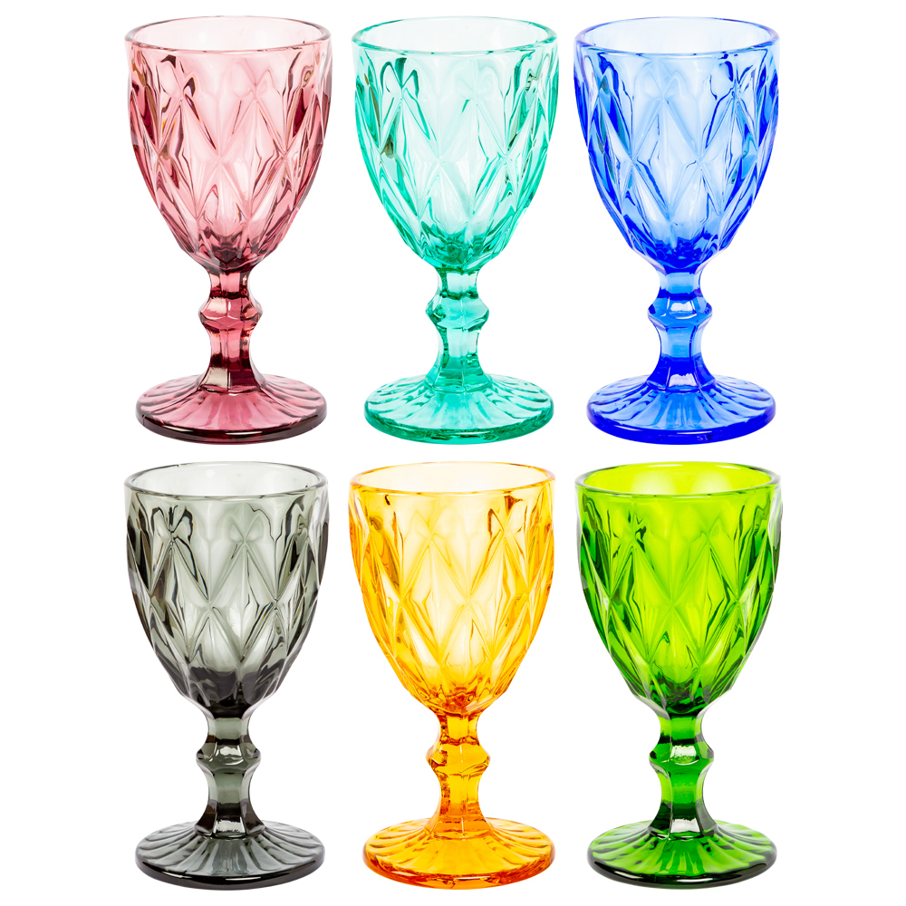 Набор бокалов для вина 6шт 230мл Объект мечты Светский прием Маркиз OM-16121901