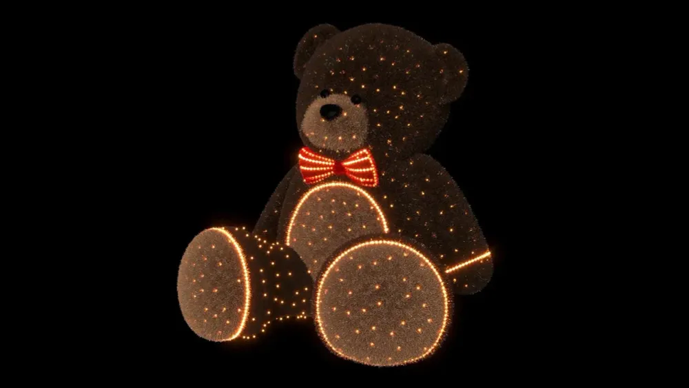 световая детская игрушка "Медведь"