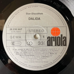 Винтажная виниловая пластинка LP Dalida Далида, Star Discothek, Salma Ya Salama (Германия 1978)