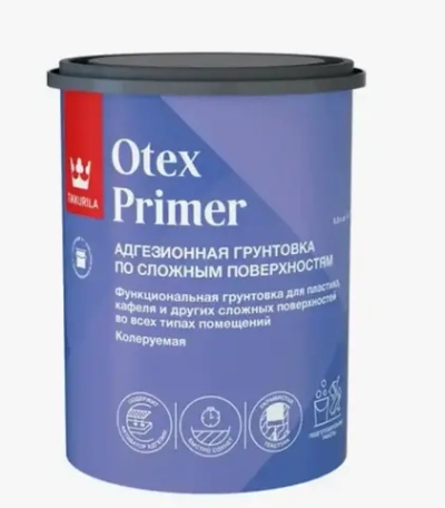 Tikkurila Грунтовка Адгезионная, Влагозащитная 0.9 л 1 кг