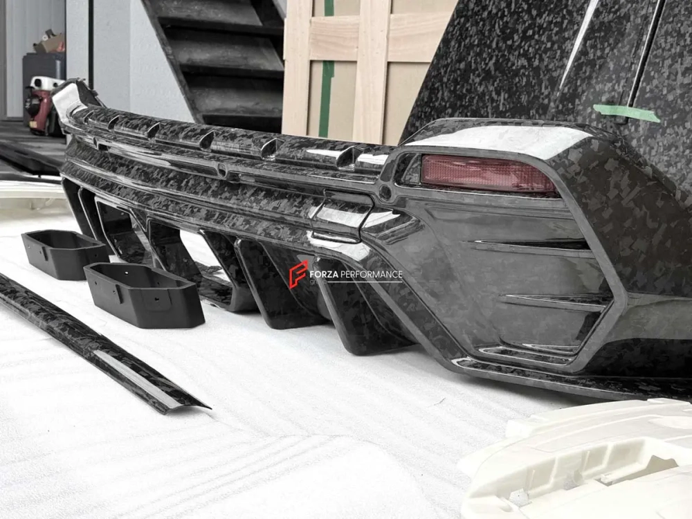 Обвес переделка из кованного карбона для ROLLS-ROYCE CULLINAN СЕРИИ 1 2018 - 2025 АПГРЕЙД ДО СЕРИИ II РЕСТАЙЛИНГ Ройс Куллинан