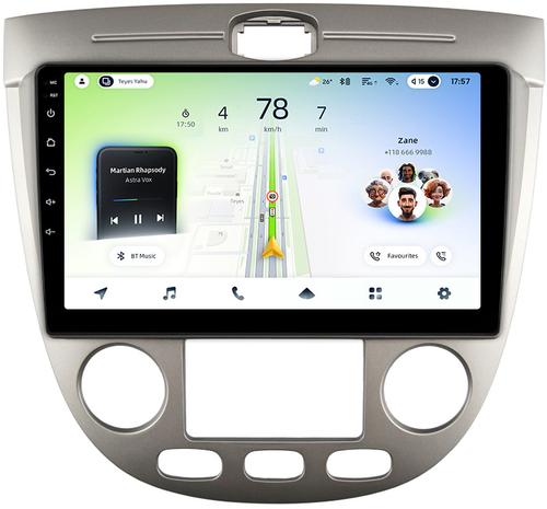Магнитола для Chevrolet Lacetti хэтчбек (климат) - Teyes CC4L монитор 9" IPS, Android 14, Быстрая, Snapdragon 662, CarPlay, 4G SIM-слот