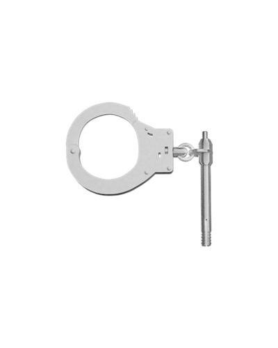 Наручники БКС-1 c фронтальным фиксатором замка однозвенные