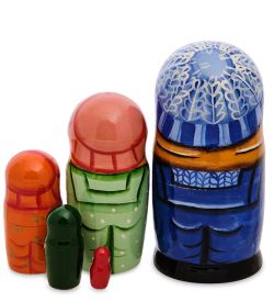 Народные промыслы МР-24/ 93-B Матрешка 5м «Зайка»