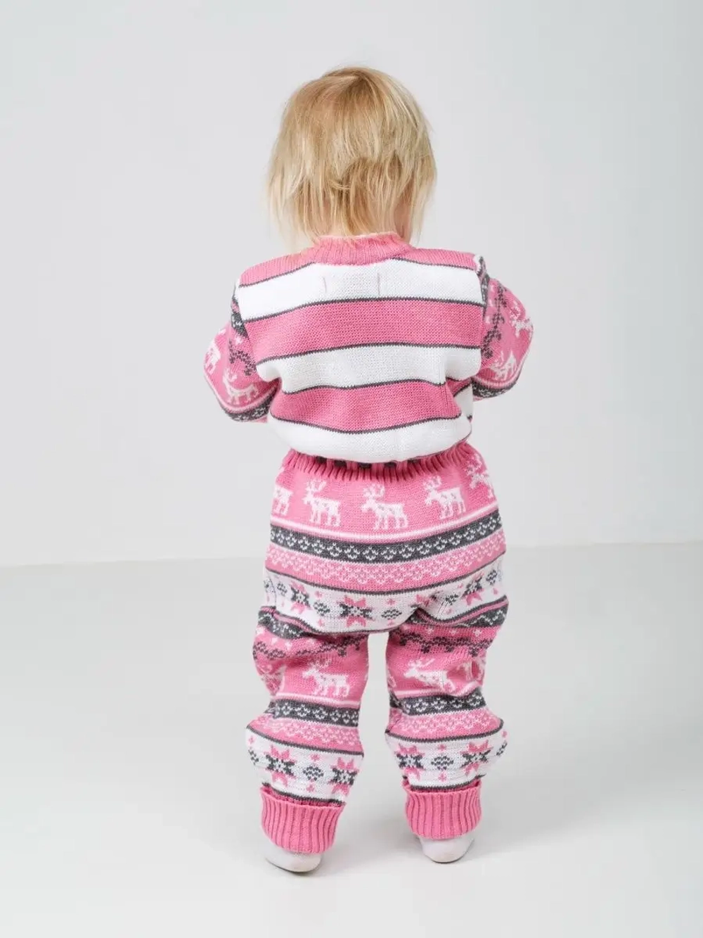 Комбинезон вязаный