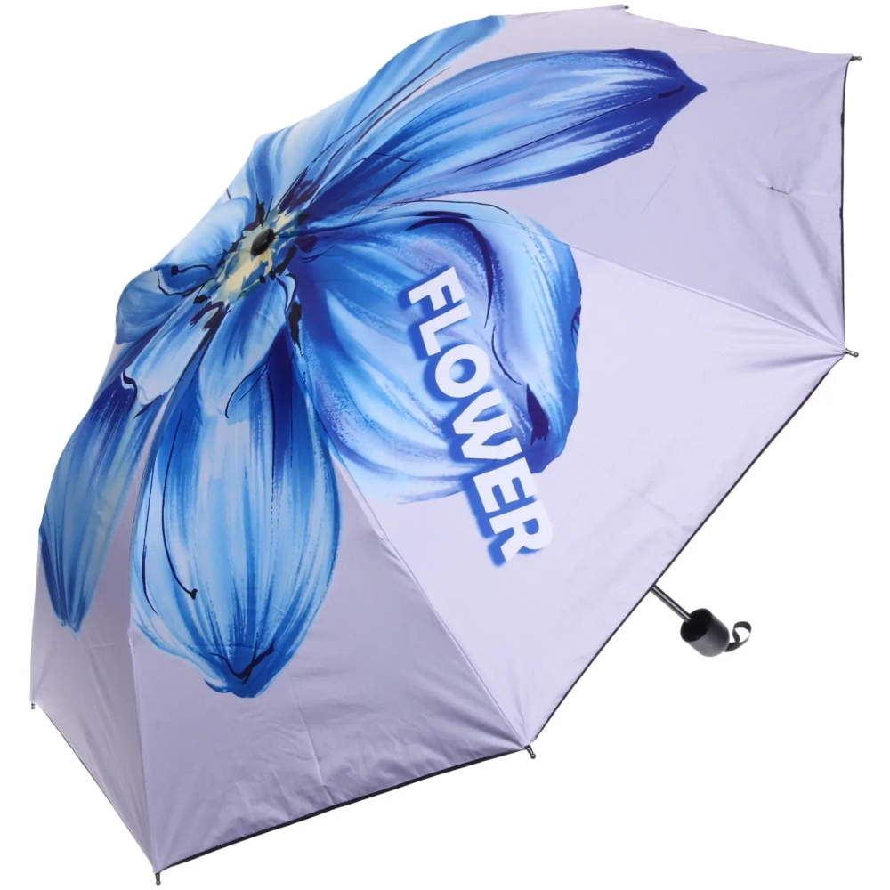 Зонт механический ветроустойчивый, матовая ручка «BESTzontik - lira», микс 4 дизайна, длина 25см, d-110см