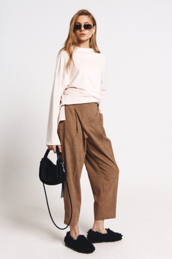 Джемпер велюровый