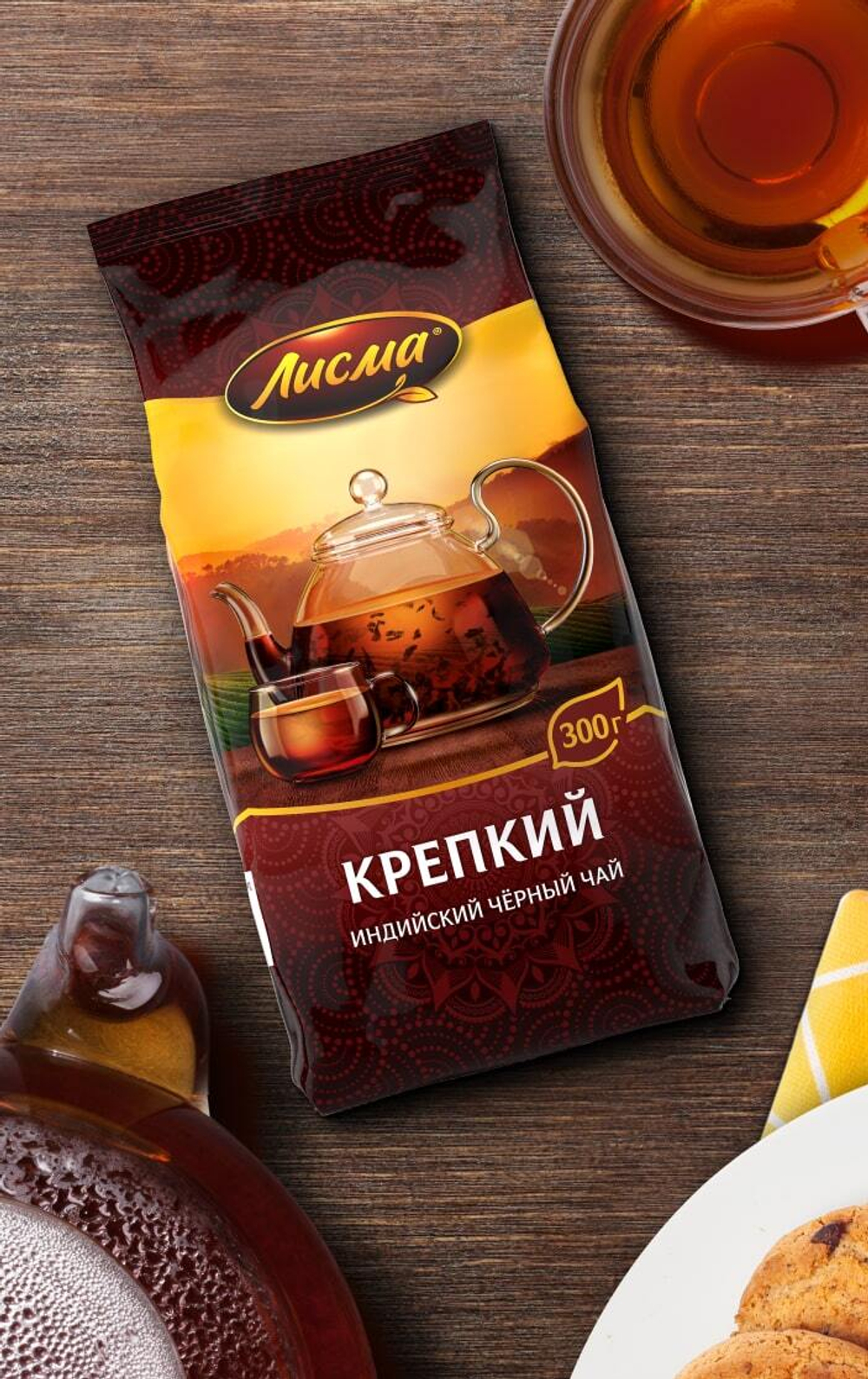 Лисма Крепкий Чай, 100гр