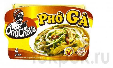 Бульонный кубик для приготовления Фо Га Ong Chava Pho Ga, 75 гр