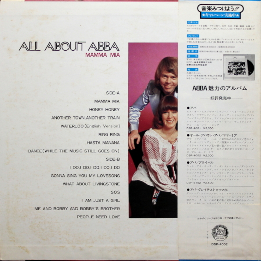 ABBA / All About ABBA (LP)