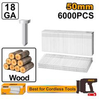 Гвозди для нейлера 18GA (50х1.25х1 мм) 6000 шт. SUPER INGCO ANA18506 INDUSTRIAL