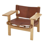 СЕНАТОР КОМФОРТ Стул с мягкой сидушкой из натуральной кожи