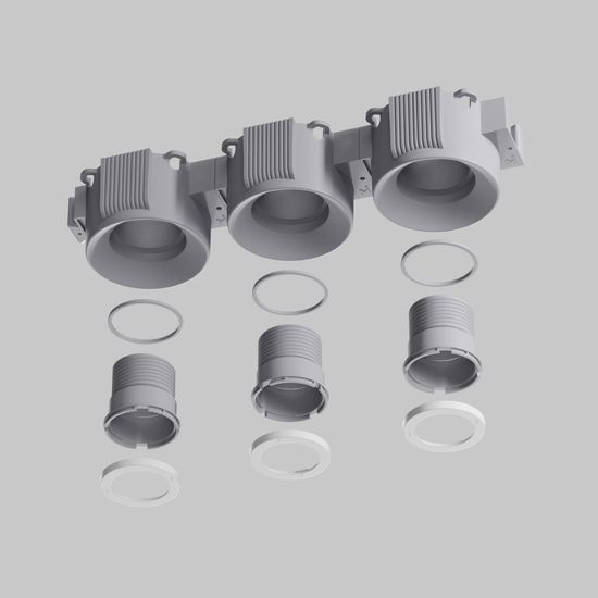 Встраиваемый светильник Technical DL136-GU10-W