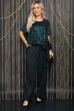 Костюм Первое впечатление (зеленый) К11833 LT Collection