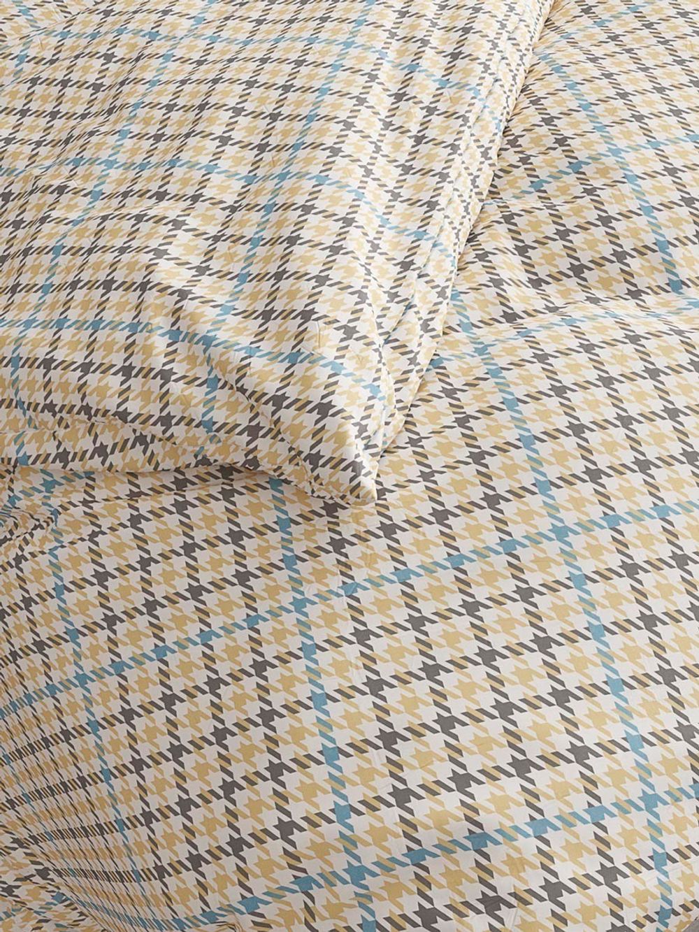 Постельное белье перкаль Сказка "Гусиная лапка" семейное Наволочка 50x70 см 2 шт Простынь 240x215 см Пододеяльник 145x215 см 2шт