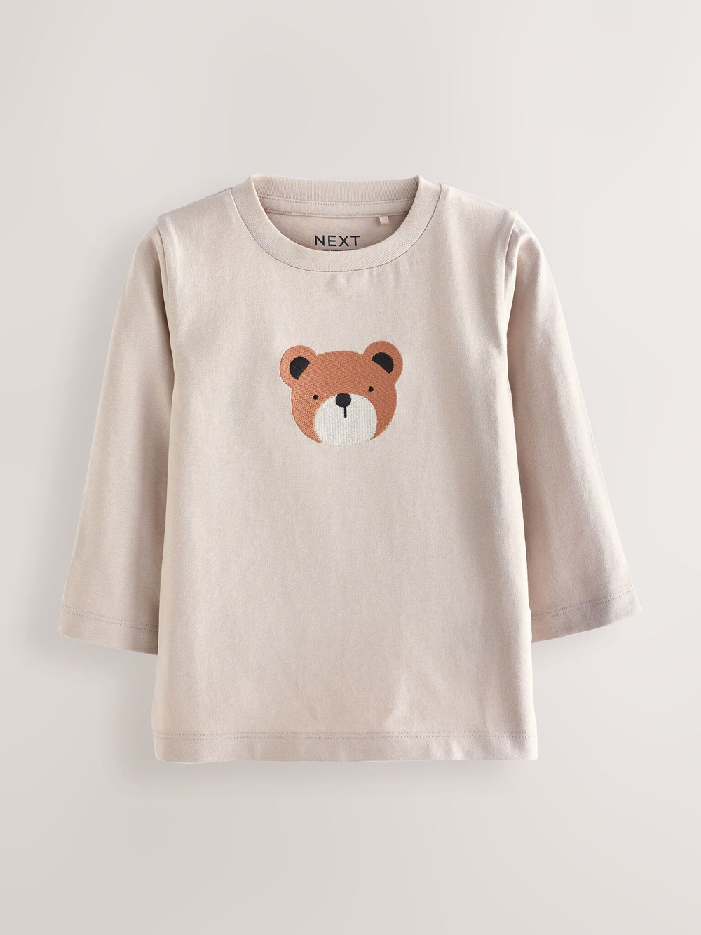 Лонгслив для мальчика Next N71-069, 3 шт., Кирпичный, Бежевый
