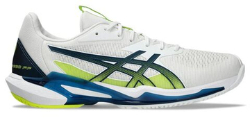 Мужские теннисные кроссовки Asics Solution Speed FF 3 - white/mako blue