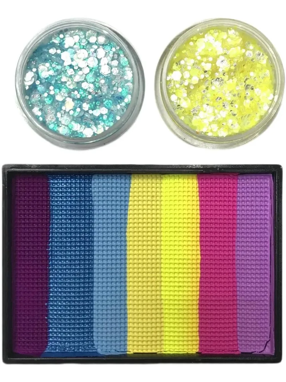 Аквагрим LENA PANTERA Яркая бабочка 50 гр + крем-блестки