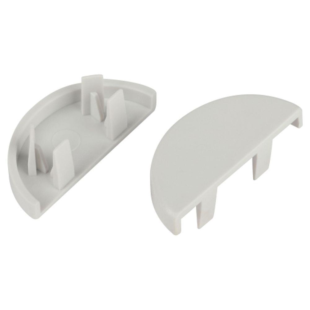 Заглушка ЭРА EC-KK-30-13-FW для полукруглого кабель-канала белая 30х13мм 2шт/комплект