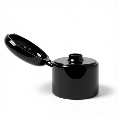 Крышка 24 флип-флоп Черная гладкая