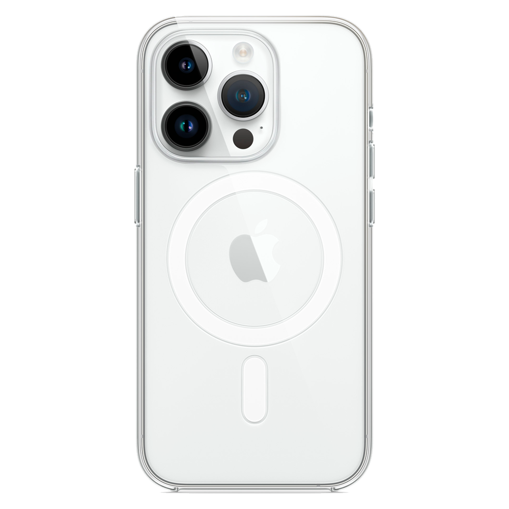 Прозрачный чехол с поддержкой MagSafe Apple Clear Case для iPhone 14 Pro