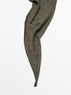 Massimo Dutti Бандана из 100% кашемира, серый