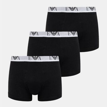 Набор мужских трусов боксеров 3в1 черные Emporio Armani EM000259_AF14131