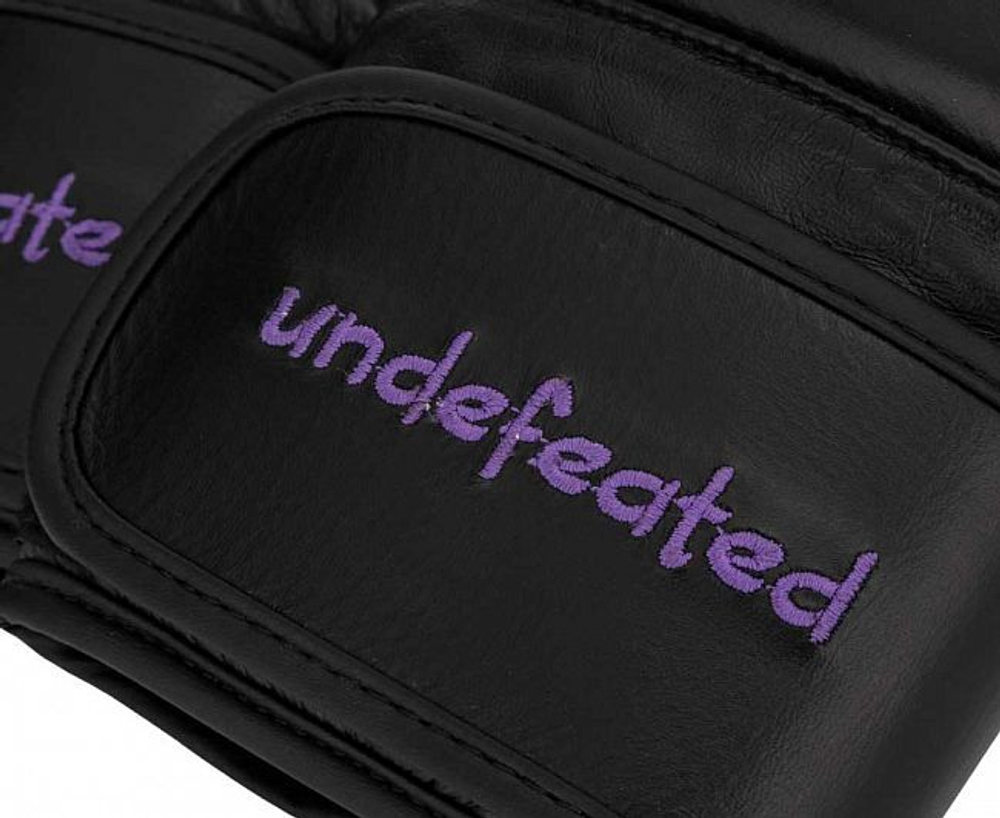 Перчатки боксерские Clinch Undefeated черные C161