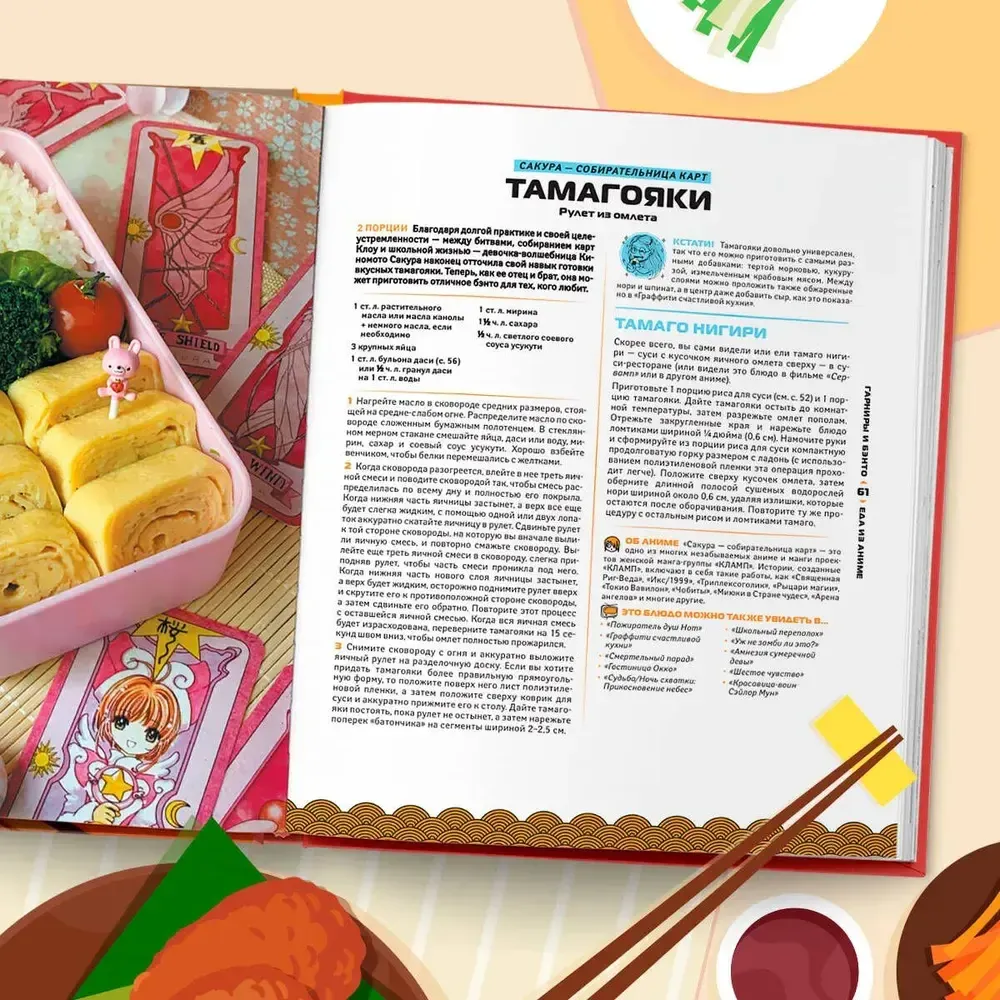 Книга Рецепты из аниме. Готовь культовые блюда любимых героев!