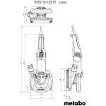 Metabo RSEV 19-125 RT сетевая ушм (болгарка) 603825700